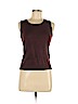 August Silk Brown Sleeveless Top Size M - photo 1