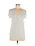 H by Bordeaux Gray Short Sleeve T-Shirt Size M - photo 1