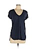 H by Bordeaux Blue Short Sleeve T-Shirt Size M - photo 1