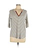 Market and Spruce Ivory 3/4 Sleeve Top Size M - photo 1