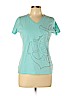 Nautica 100% Cotton Blue Short Sleeve T-Shirt Size L - photo 1