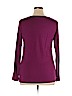 Apt. 9 Purple Long Sleeve Top Size XL - photo 2