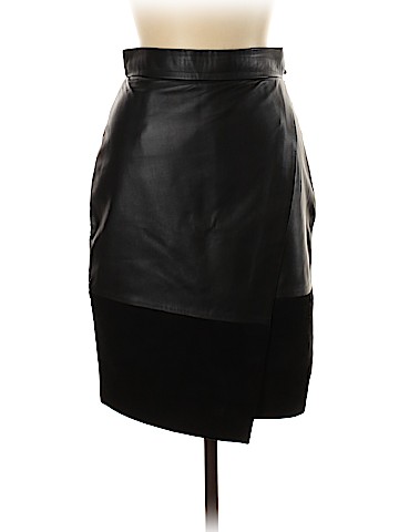 H&M Leather Skirt (view 1)