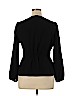 J.Crew 100% Polyester Black Long Sleeve Blouse Size 14 - photo 2