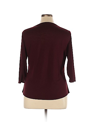 New York & Company 3/4 Sleeve Top (view 2)