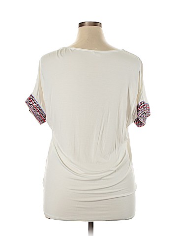 Pink Blush Short Sleeve T-Shirt (view 2)