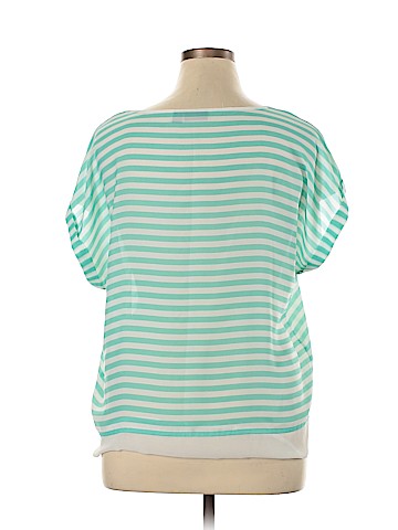 a.n.a. A New Approach Short Sleeve Blouse (view 2)