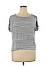 Gap 100% Viscose Gray Short Sleeve T-Shirt Size XL - photo 1