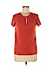 Ann Taylor Red Short Sleeve Top Size M - photo 1