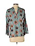 Ann Taylor LOFT 100% Rayon Blue 3/4 Sleeve Blouse Size XS - photo 1