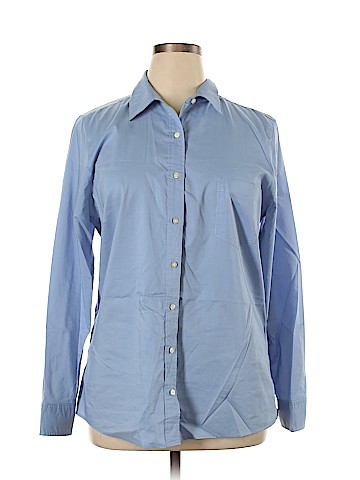 Gap Long Sleeve Button-Down Shirt (view 1)