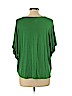 emerald Green Short Sleeve Top Size L - photo 2