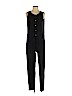 Velvet 100% Cotton Black Jumpsuit Size S - photo 1