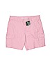 Eddie Bauer Pink Cargo Shorts Size 6 - photo 1