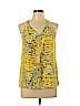 Cooper & Ella 100% Polyester Yellow Sleeveless Blouse Size M - photo 1