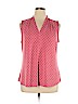 Liz Claiborne Pink Sleeveless Top Size XL - photo 1