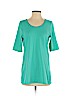 Lands' End Teal Short Sleeve T-Shirt Size S - photo 1