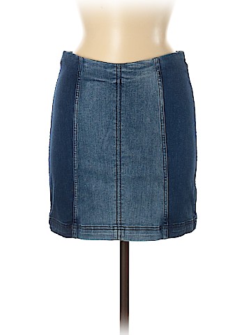 Free People Denim Skirt (view 1)