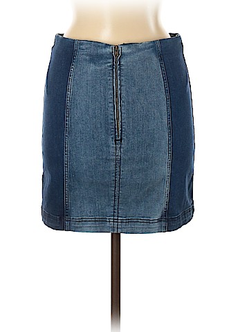 Free People Denim Skirt (view 2)
