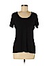Parade Black Short Sleeve Top Size M - photo 1
