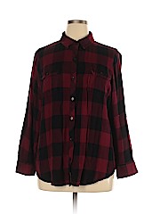Boutique + Long Sleeve Button Down Shirt