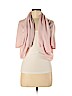 Garnet Hill 100% Cashmere Pink Cashmere Cardigan One size - photo 1