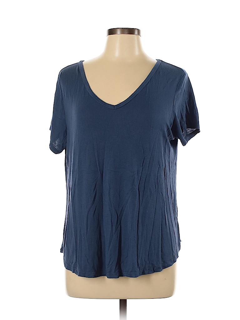 rue21 Blue Short Sleeve T-Shirt Size 4 - photo 1