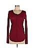 Abercrombie & Fitch Red Long Sleeve Henley Size M - photo 1