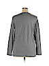 SONOMA life + style Gray Long Sleeve T-Shirt Size 1X - photo 2