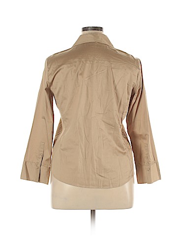 Talbots Long Sleeve Button-Down Shirt (view 2)