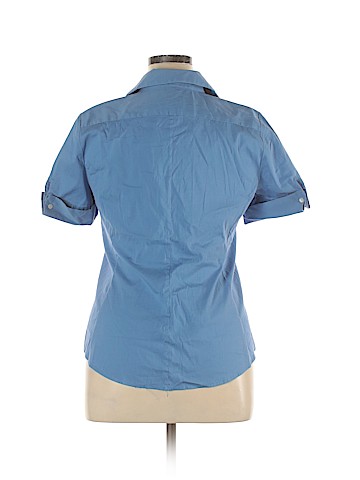 Ann Taylor Short Sleeve Button-Down Shirt (view 2)