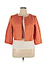 Talbots 100% Linen Orange Jacket Size 14 - photo 1