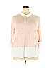 Elle Pink 3/4 Sleeve Top Size XXL - photo 1