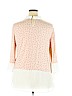 Elle Pink 3/4 Sleeve Top Size XXL - photo 2