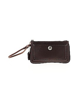 Coach Factory Leather Wristlet