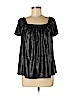Splendid Black Short Sleeve Top Size M - photo 1