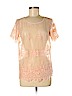 Dorothy Perkins Pink Short Sleeve Top Size UK 12 / US 8 - photo 1