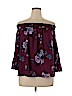 Xhilaration 100% Polyester Burgundy 3/4 Sleeve Blouse Size XL - photo 1