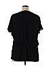 a.n.a. A New Approach 100% Polyester Black Short Sleeve Blouse Size XL - photo 2