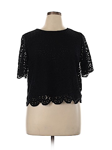 Mossimo Short Sleeve Blouse (view 1)