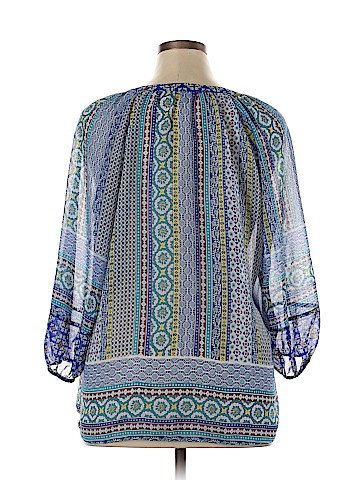 Roz & Ali 3/4 Sleeve Blouse (view 2)