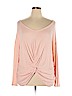 Sweet Claire Pink Long Sleeve Top Size 1X - photo 1