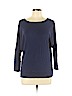Cynthia Rowley TJX Blue 3/4 Sleeve T-Shirt Size L - photo 1