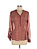 a.n.a. A New Approach 100% Polyester Red Long Sleeve Blouse Size M - photo 1