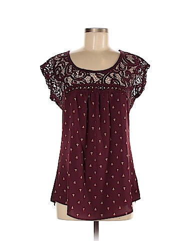 Maurices Short Sleeve Blouse (view 1)