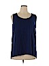 New Directions 100% Cotton Blue Sleeveless T-Shirt Size XL - photo 1