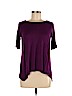 Venus Purple Short Sleeve Top Size M - photo 1