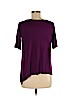 Venus Purple Short Sleeve Top Size M - photo 2