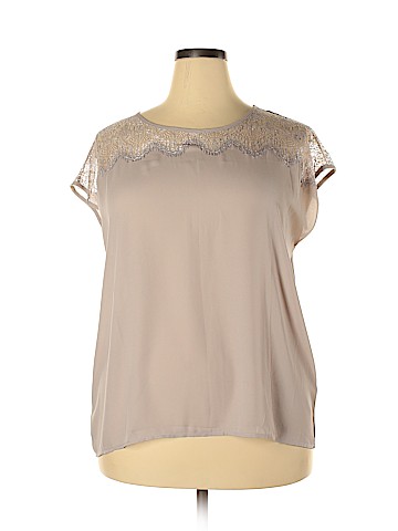 Maurices Short Sleeve Blouse (view 1)