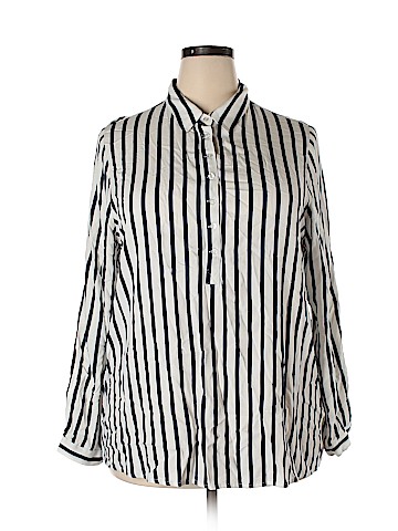 Ellos Long Sleeve Blouse (view 1)